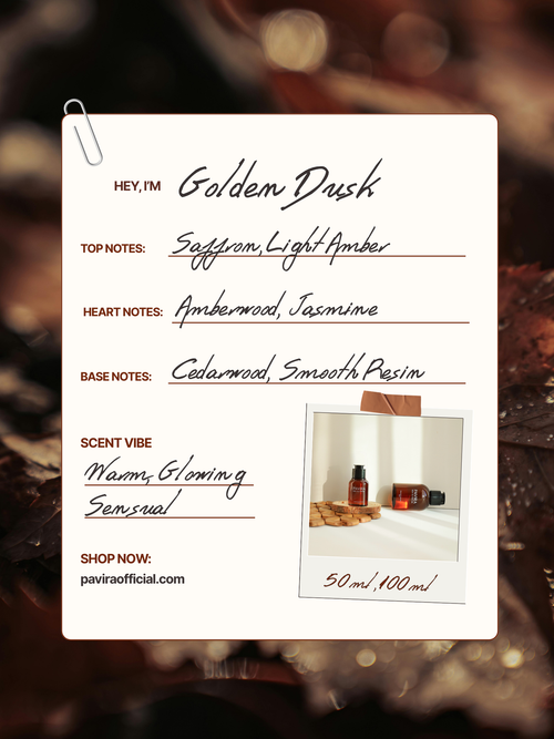 Body Oil Perfume - Golden Dusk